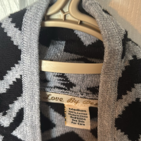 Aztec Print Cardigan - Picture 2 of 3